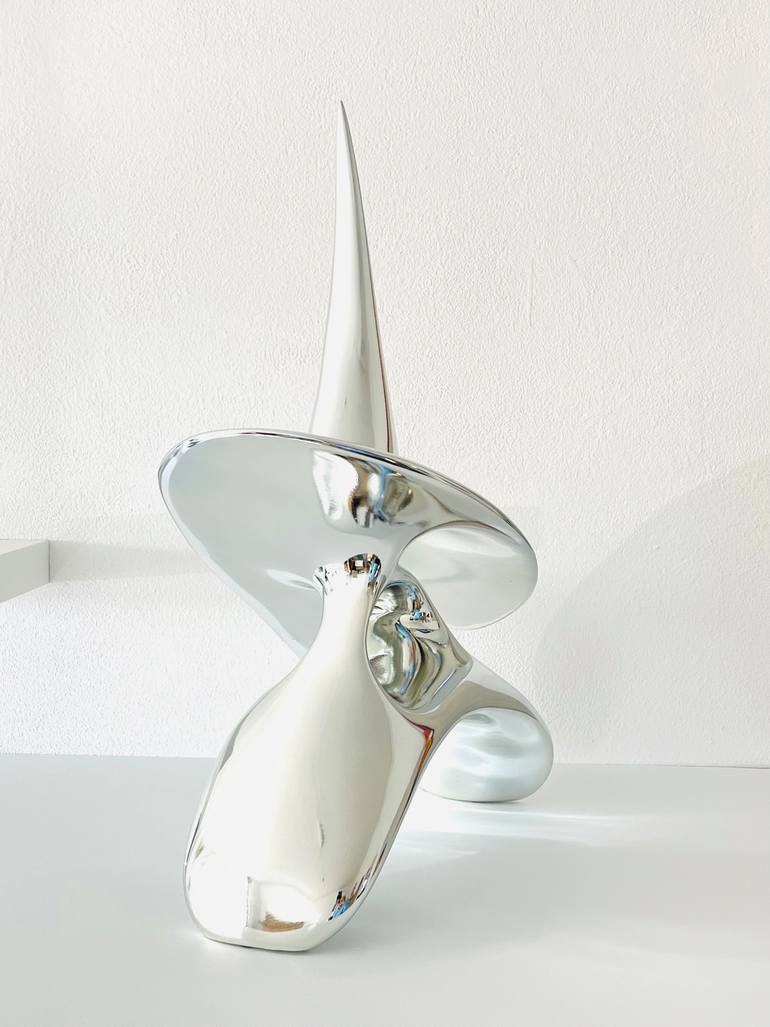 Original Abstract Science/Technology Sculpture by Yoni Alter
