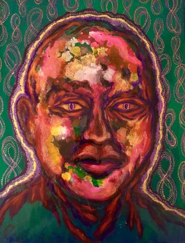 Print of Expressionism Portrait Paintings by Barbara Florez