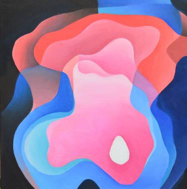 Original Surrealism Abstract Paintings by Catherine Lalevée