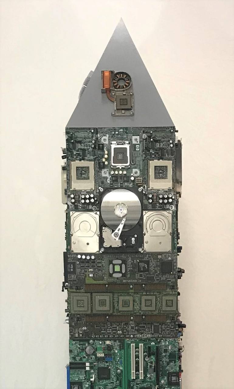 Original Abstract Sculpture by Dale Gerber