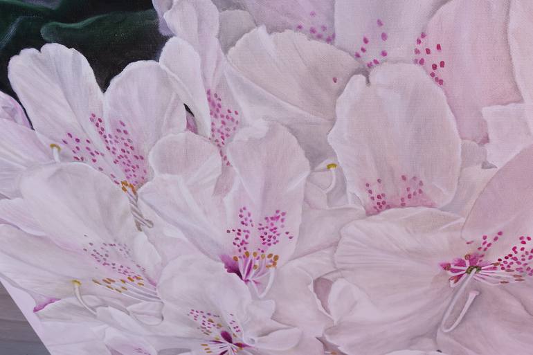Original Other Floral Painting by Julie Martin