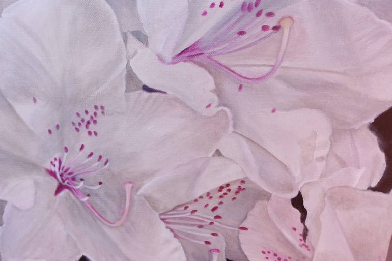 Original Other Floral Painting by Julie Martin