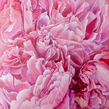 Original Fine Art Floral Paintings by Julie Martin