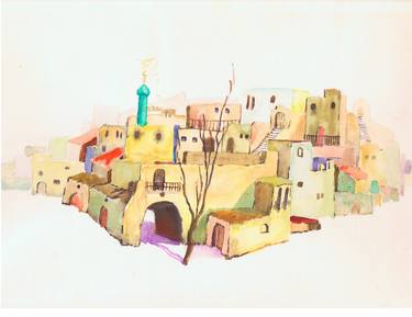Print of Impressionism Cities Paintings by Abeer El Khateb