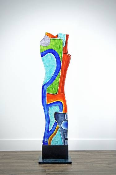 Original Abstract Sculpture by Peter Zelle