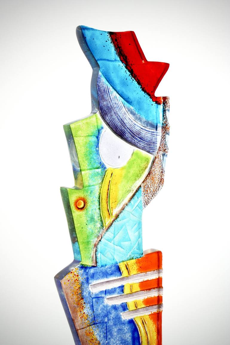 Original Abstract Sculpture by Peter Zelle