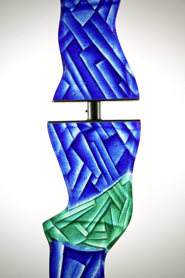 Original Abstract Sculpture by Peter Zelle