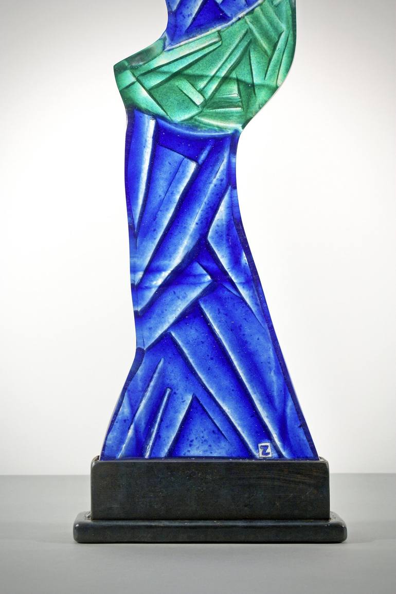 Original Abstract Sculpture by Peter Zelle