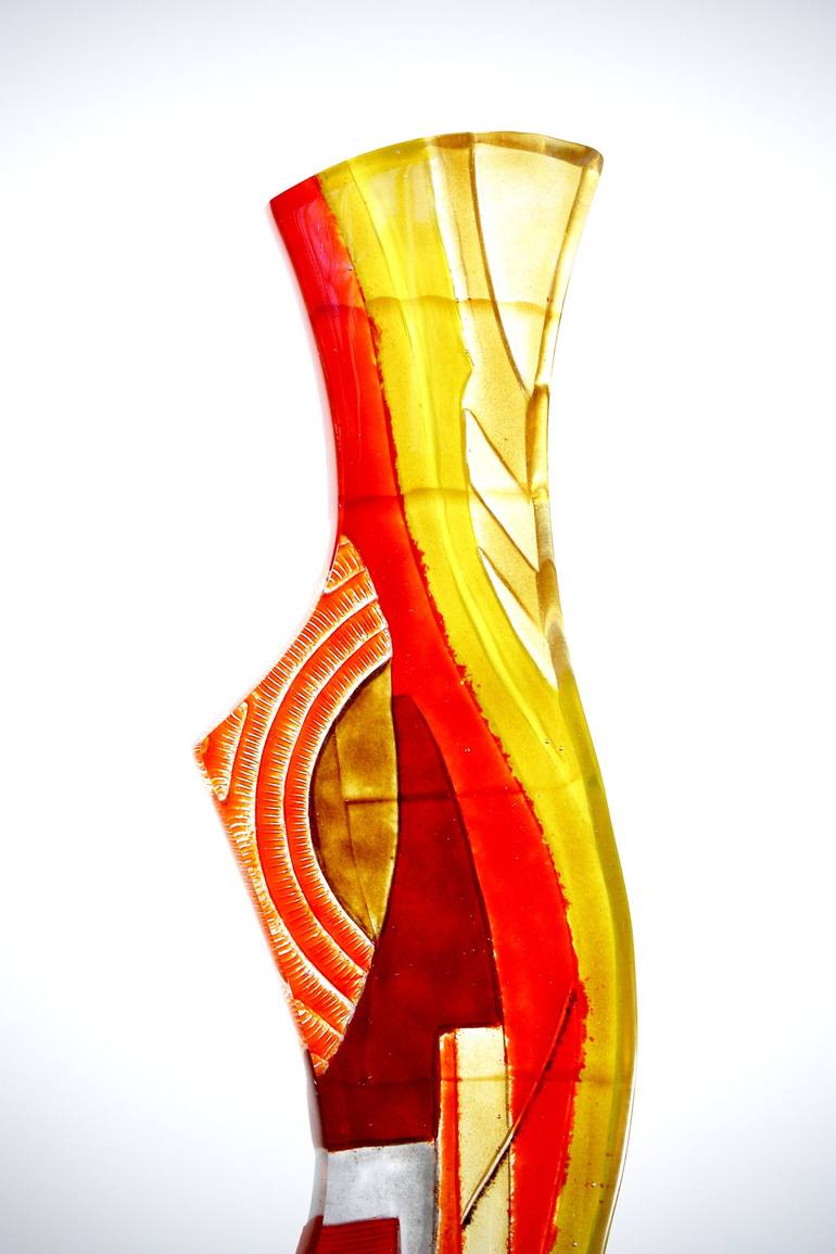 Original Abstract Sculpture by Peter Zelle