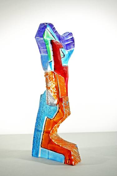 Original Expressionism Abstract Sculpture by Peter Zelle