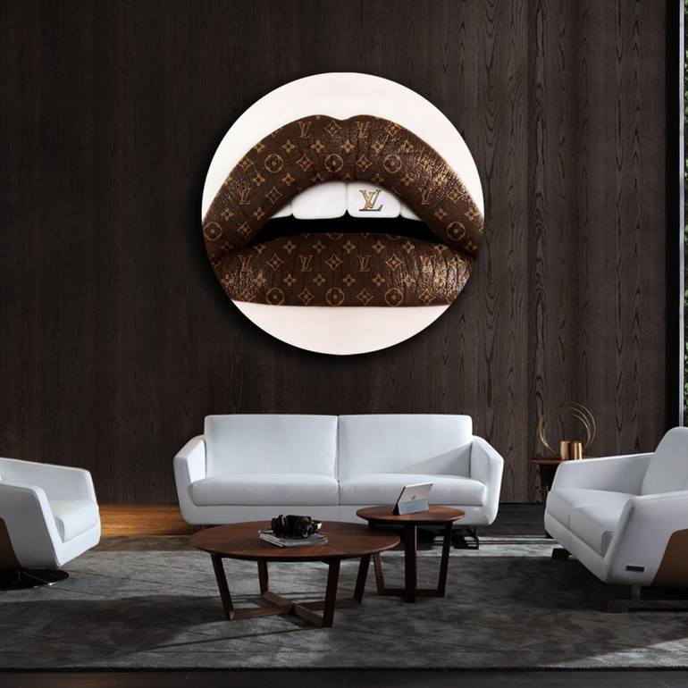 A Giuliano Bekor Fine Art Photography, Lips L2 Louis Vuitton 3D for sale at  auction on 28th July