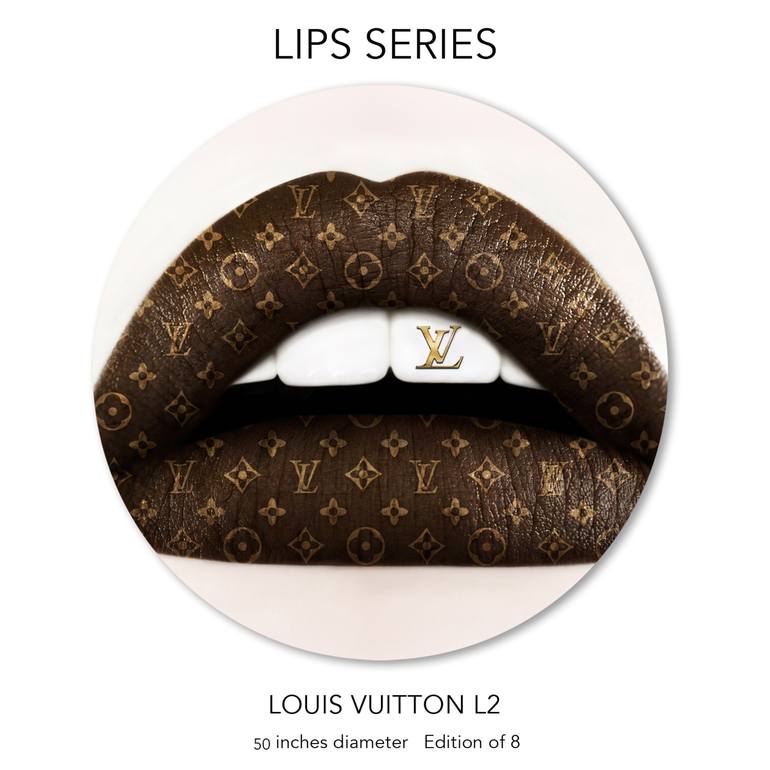 Louis Vuitton Fashion Pop Art Lips - Light