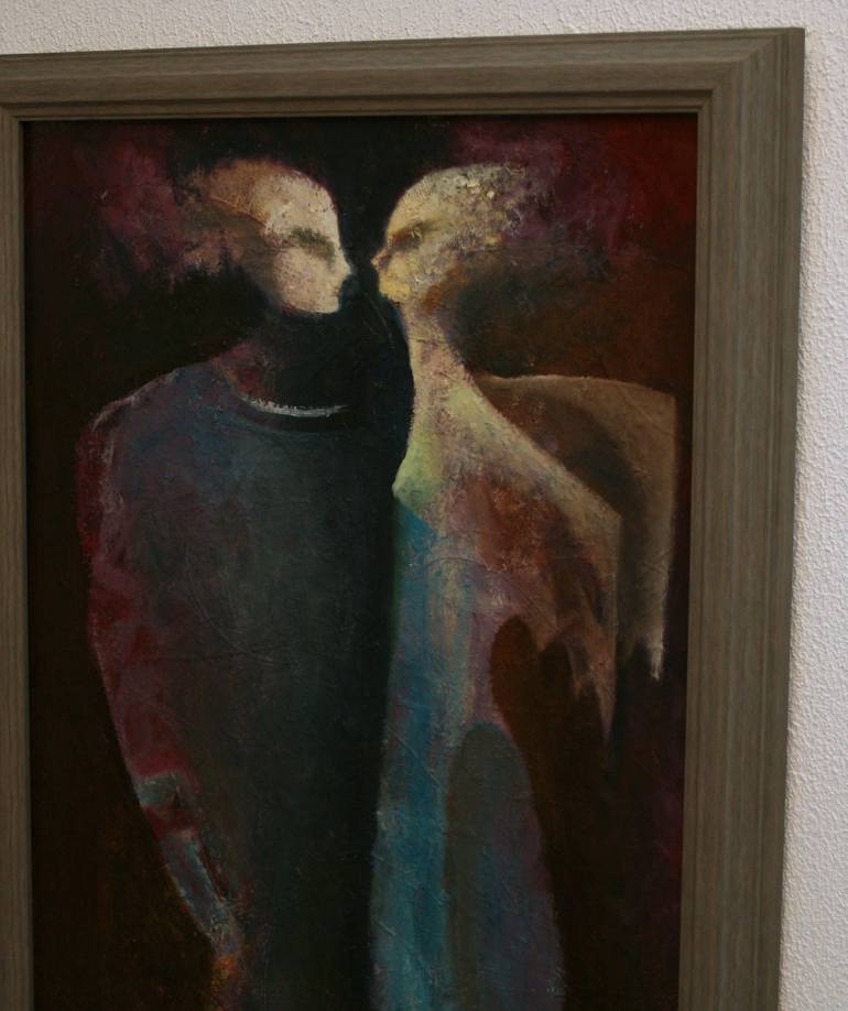 Original Conceptual Men Painting by Rolandas ButkevičIus