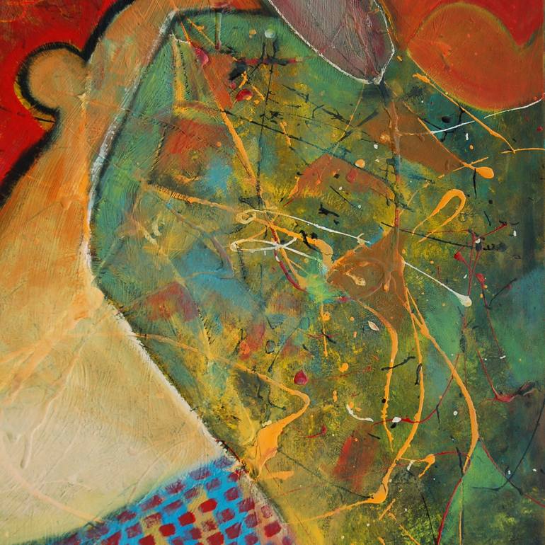 Original Art Nouveau Music Painting by Rolandas ButkevičIus