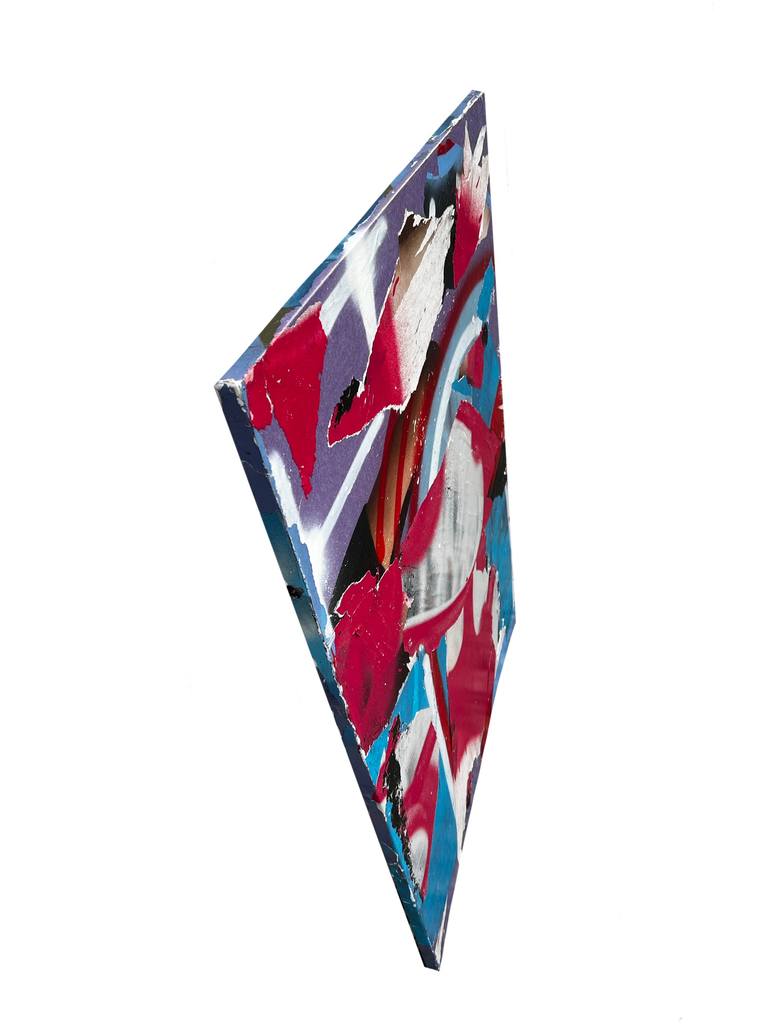 Original Abstract Expressionism Abstract Collage by Amy Turner