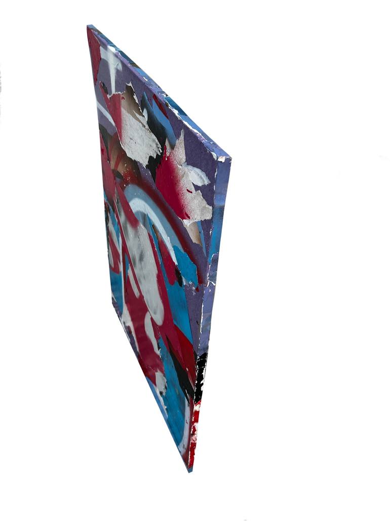 Original Abstract Expressionism Abstract Collage by Amy Turner