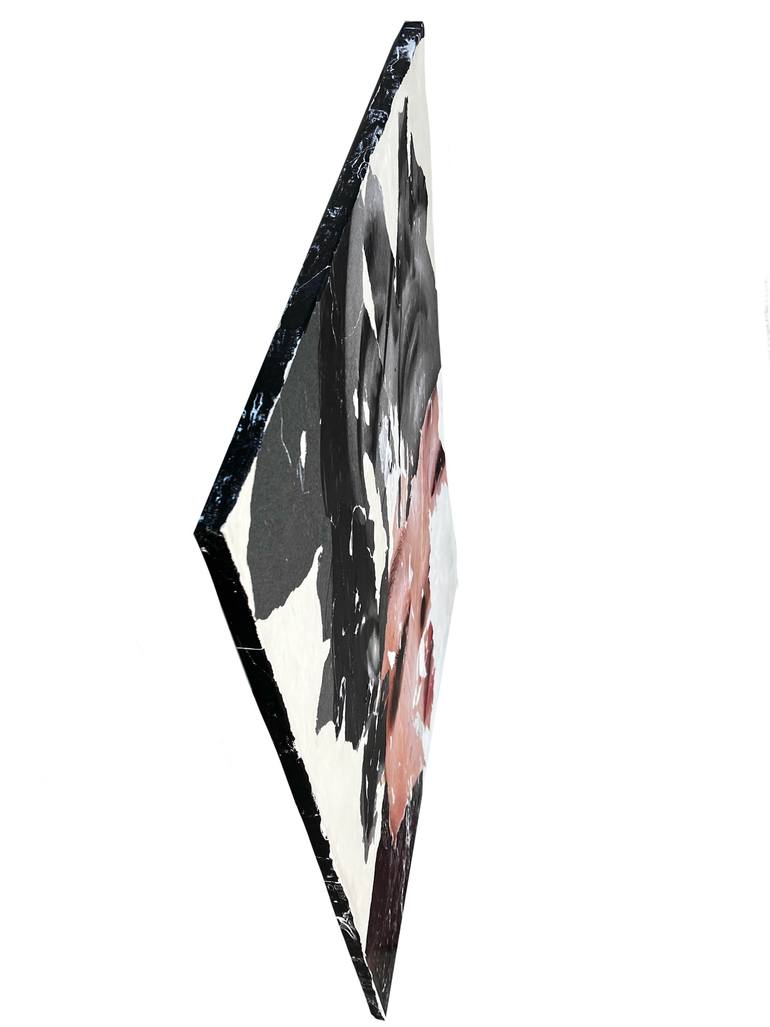 Original Abstract Expressionism People Collage by Amy Turner