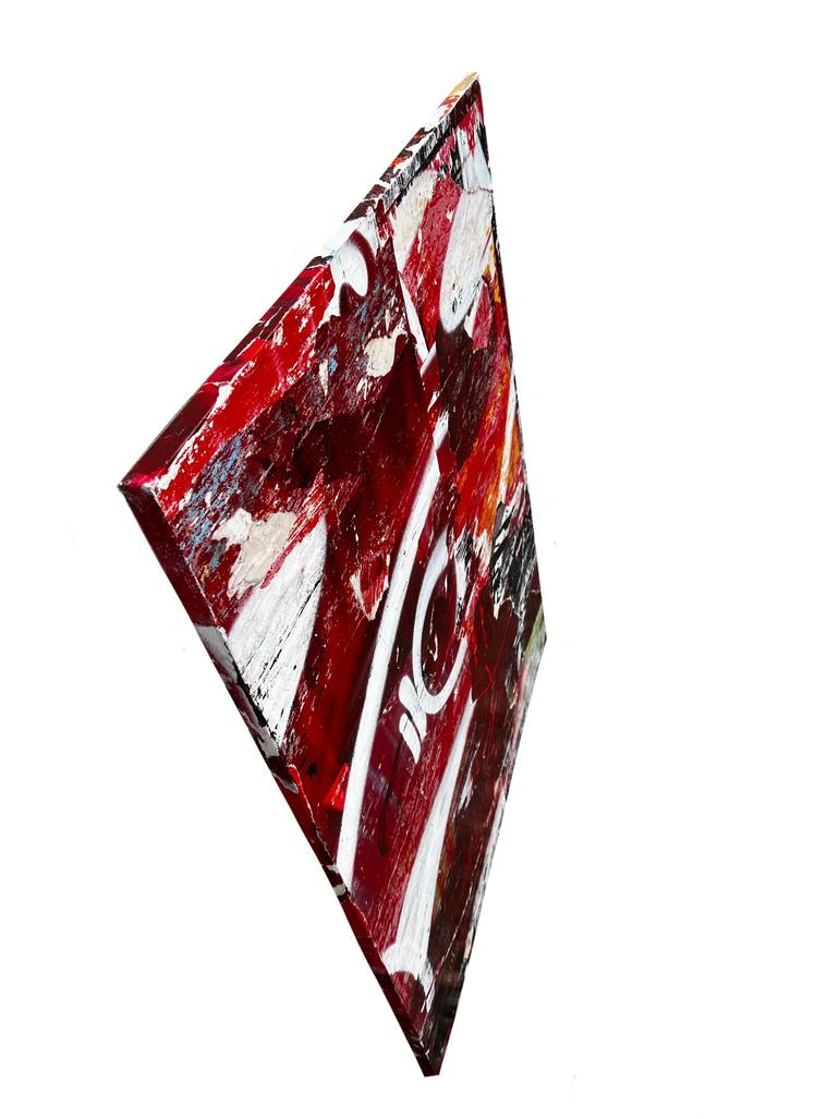 Original Abstract Expressionism Abstract Collage by Amy Turner