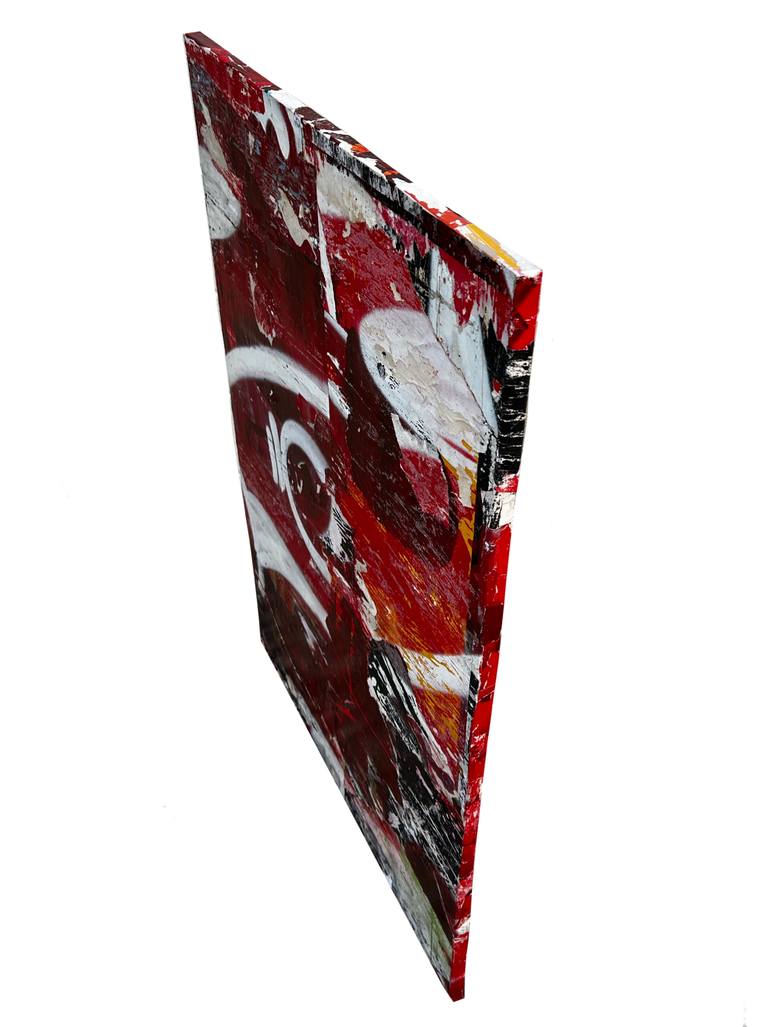 Original Abstract Expressionism Abstract Collage by Amy Turner