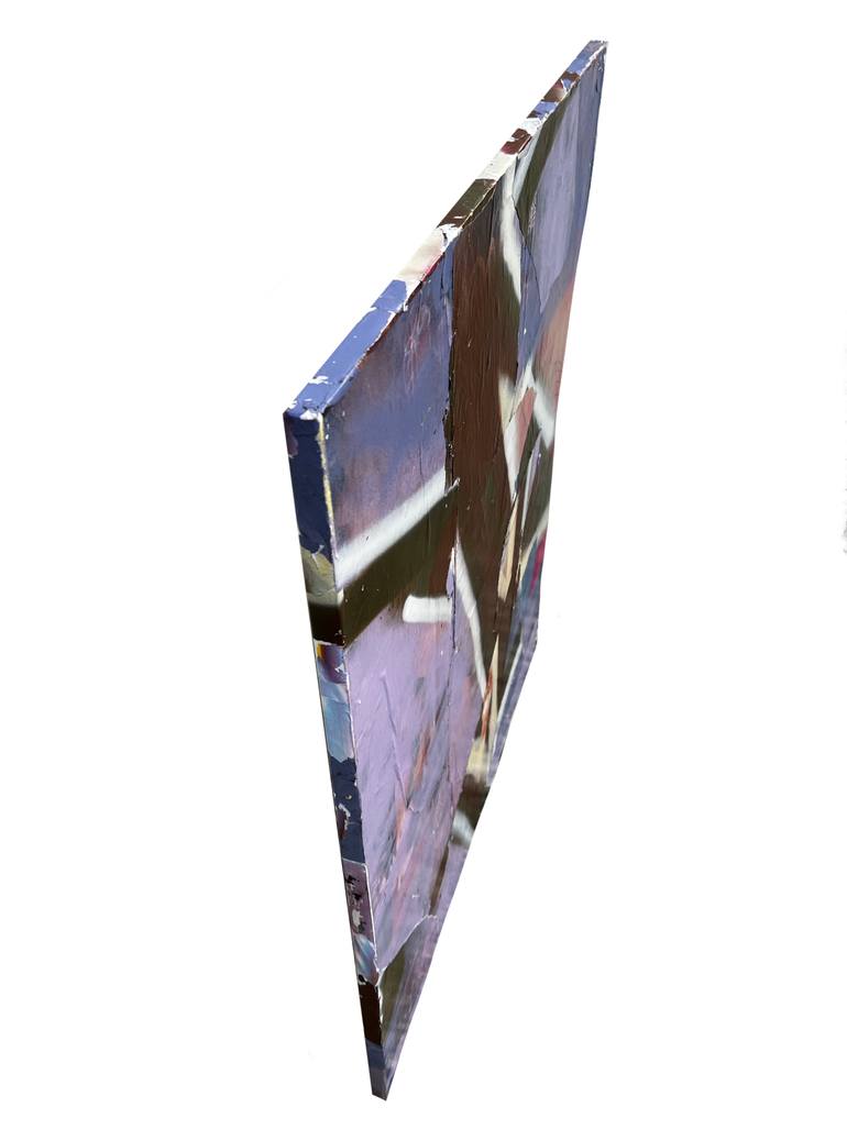 Original Abstract Expressionism Abstract Collage by Amy Turner