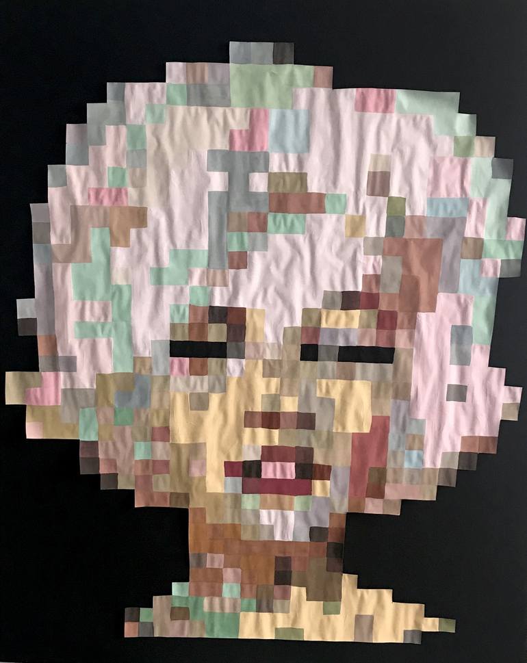 Original Conceptual People Paintings by Amy Turner