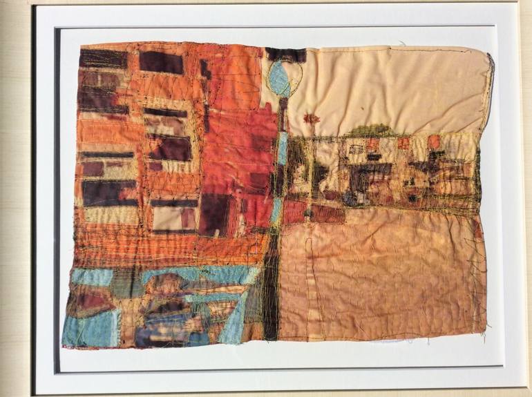Print of Textiles Architecture Painting by Haf Weighton