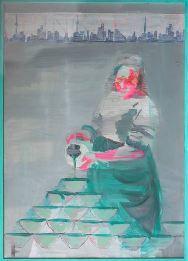 Print of Dada Women Paintings by Bart van Rossum