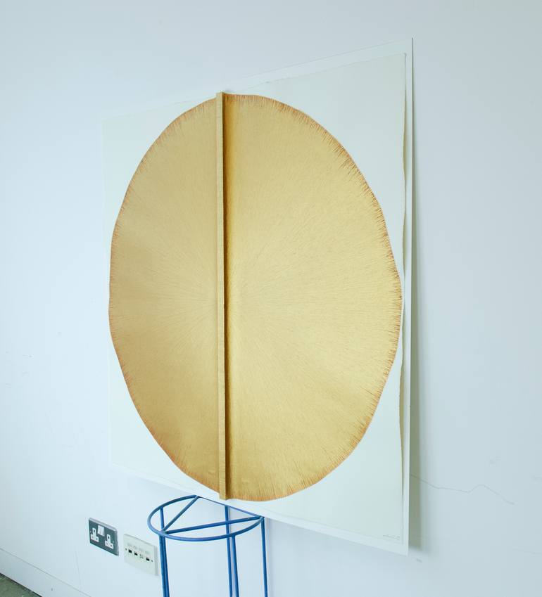 Original Conceptual Abstract Painting by Silvia Lerin