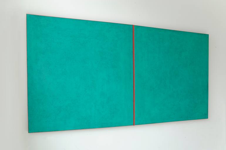 Original Conceptual Abstract Painting by Silvia Lerin