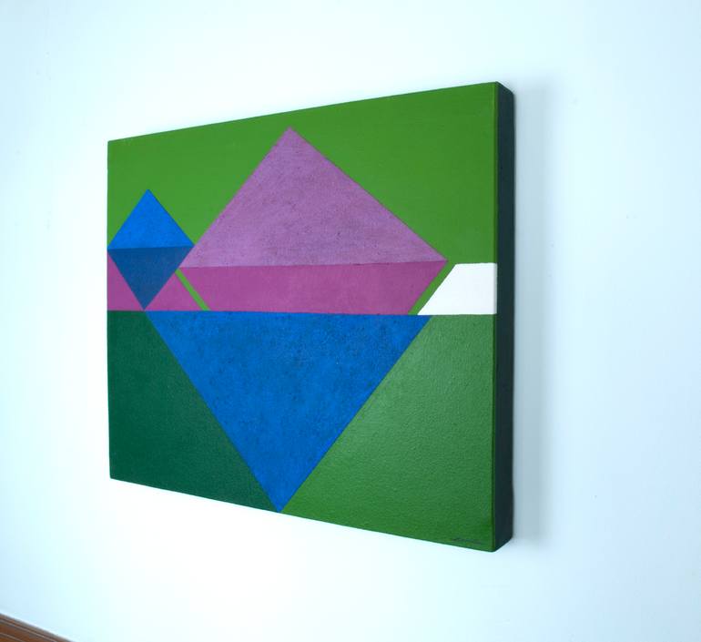 Original Abstract Painting by Silvia Lerin