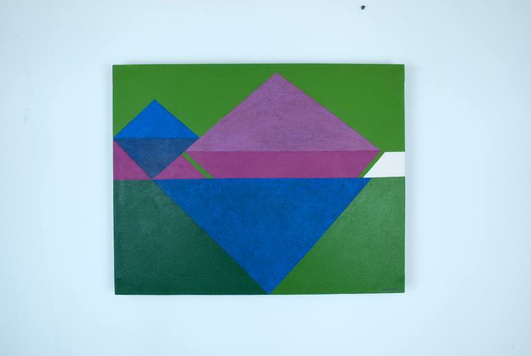 Original Abstract Painting by Silvia Lerin