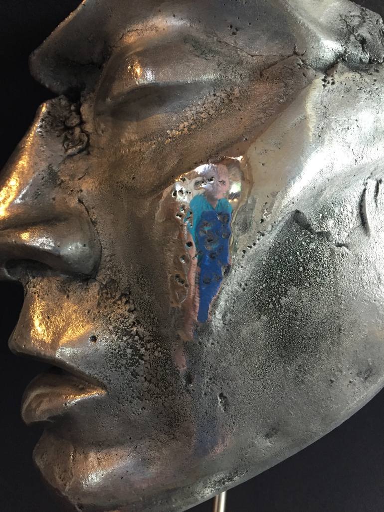Original Expressionism People Sculpture by Kevin Holland