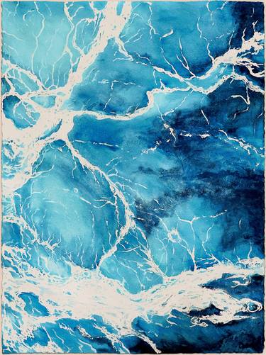 Original Conceptual Water Paintings by Eva Nev