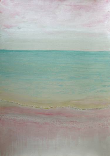 Original Conceptual Beach Paintings by Eva Nev