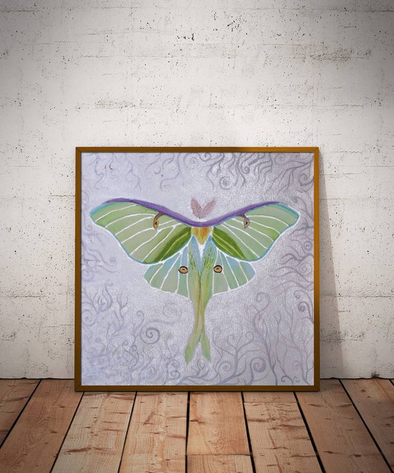 Original Figurative Nature Painting by Eva Nev
