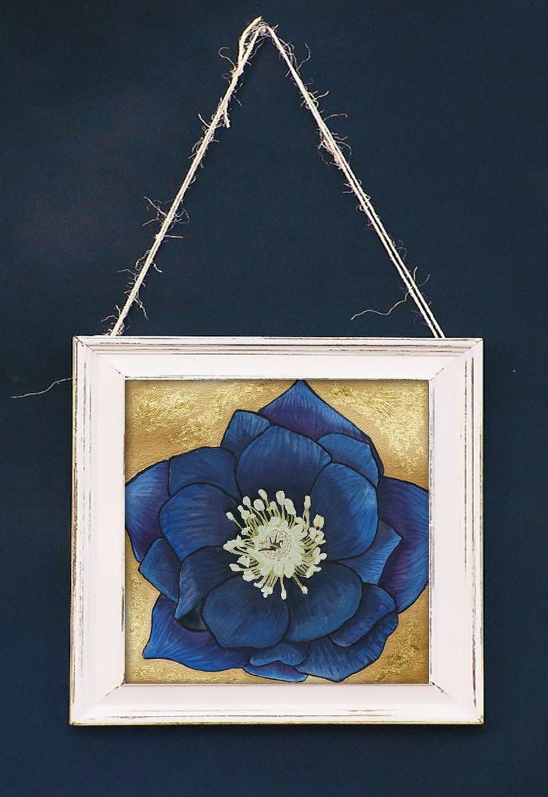 Original Botanic Painting by Eva Nev