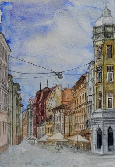 In the streets of Lviv (almost completed) thumb