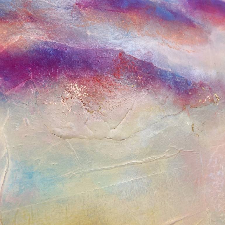 Original Abstract Expressionism Abstract Painting by Edwidge De Mota