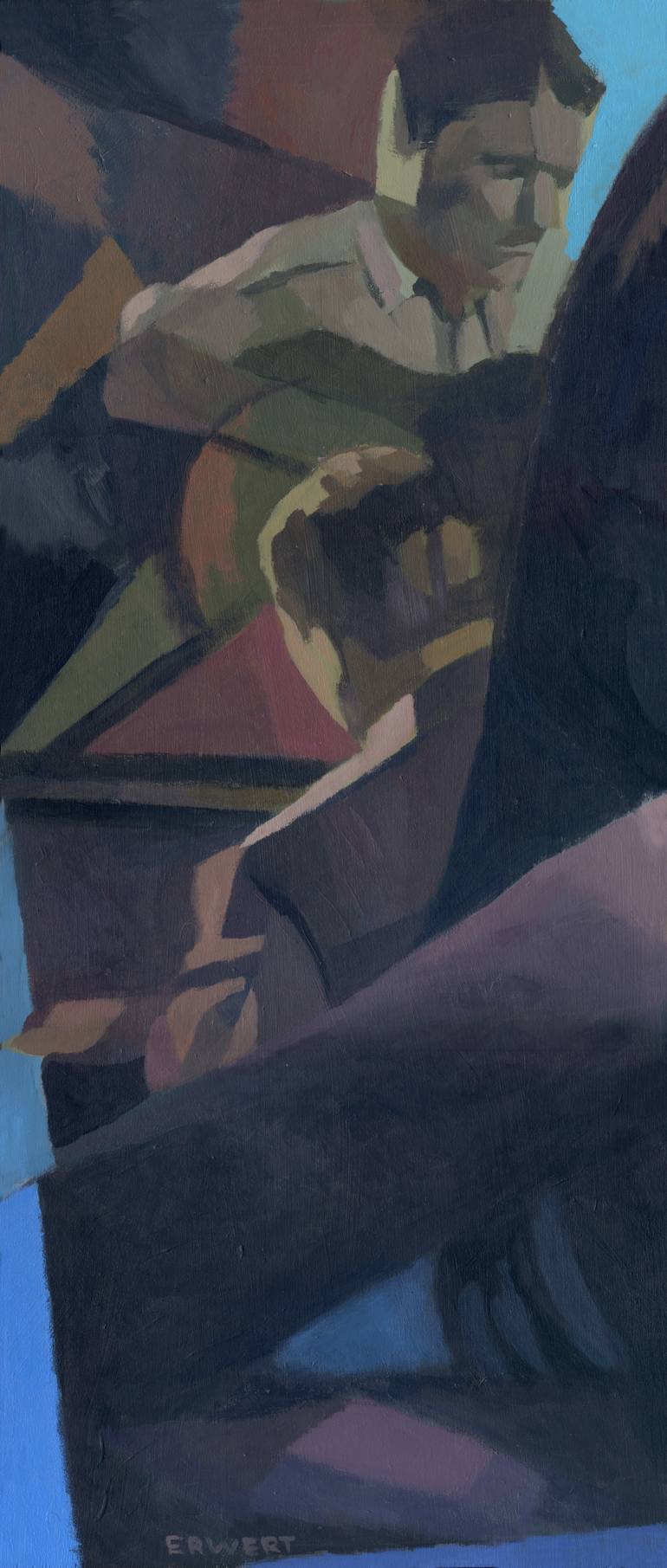 Original Contemporary People Painting by Scott Erwert