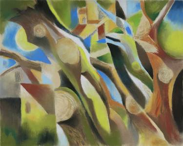 Print of Cubism Nature Paintings by Scott Erwert