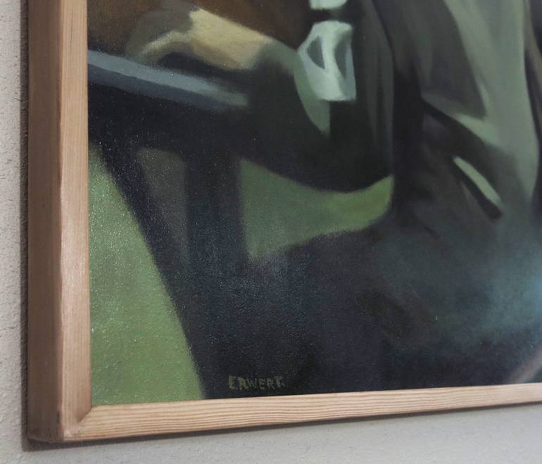 Original Art Deco Music Painting by Scott Erwert