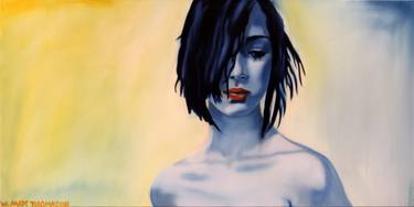 Original Figurative Women Paintings by W Max Thomason