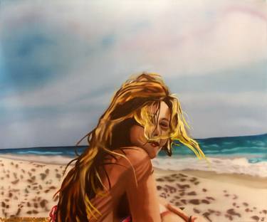 Print of Beach Paintings by W Max Thomason
