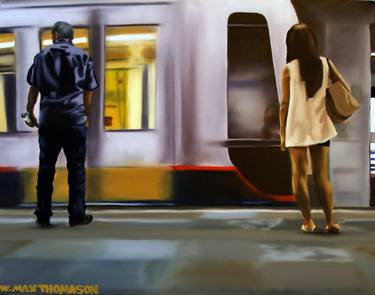 Print of Figurative Transportation Paintings by W Max Thomason