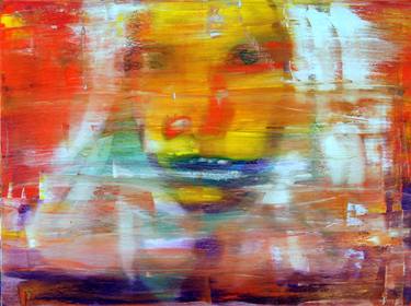 Original Abstract People Paintings by W Max Thomason