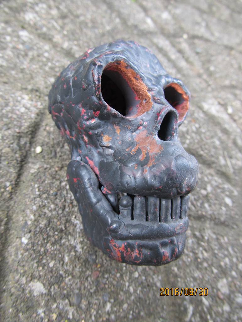 Original Modernism Fantasy Sculpture by Richard Pauza