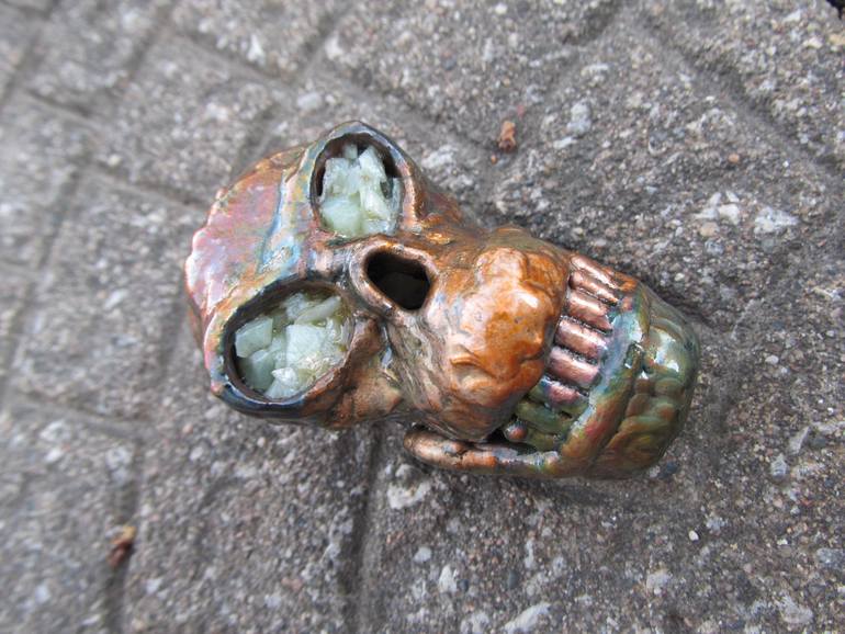 Original Modernism Fantasy Sculpture by Richard Pauza