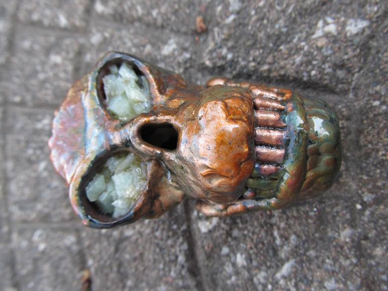 Original Modernism Fantasy Sculpture by Richard Pauza