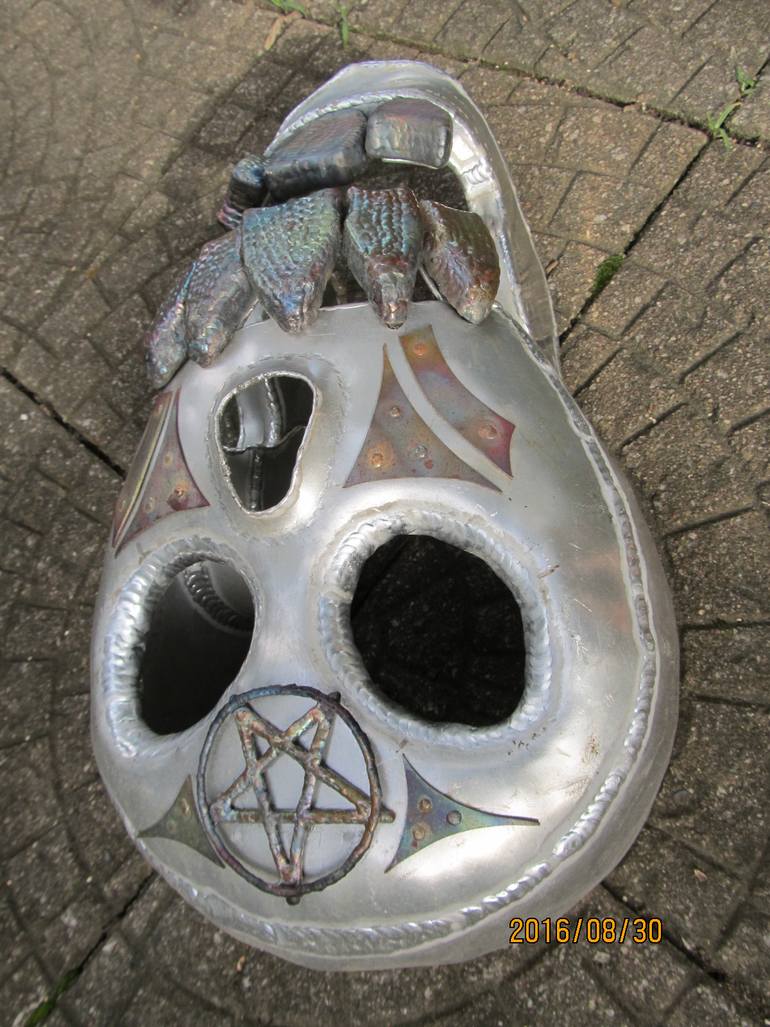 Original Expressionism Fantasy Sculpture by Richard Pauza