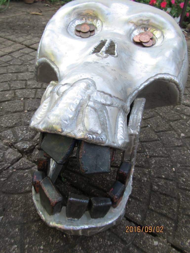 Original Modernism Cartoon Sculpture by Richard Pauza